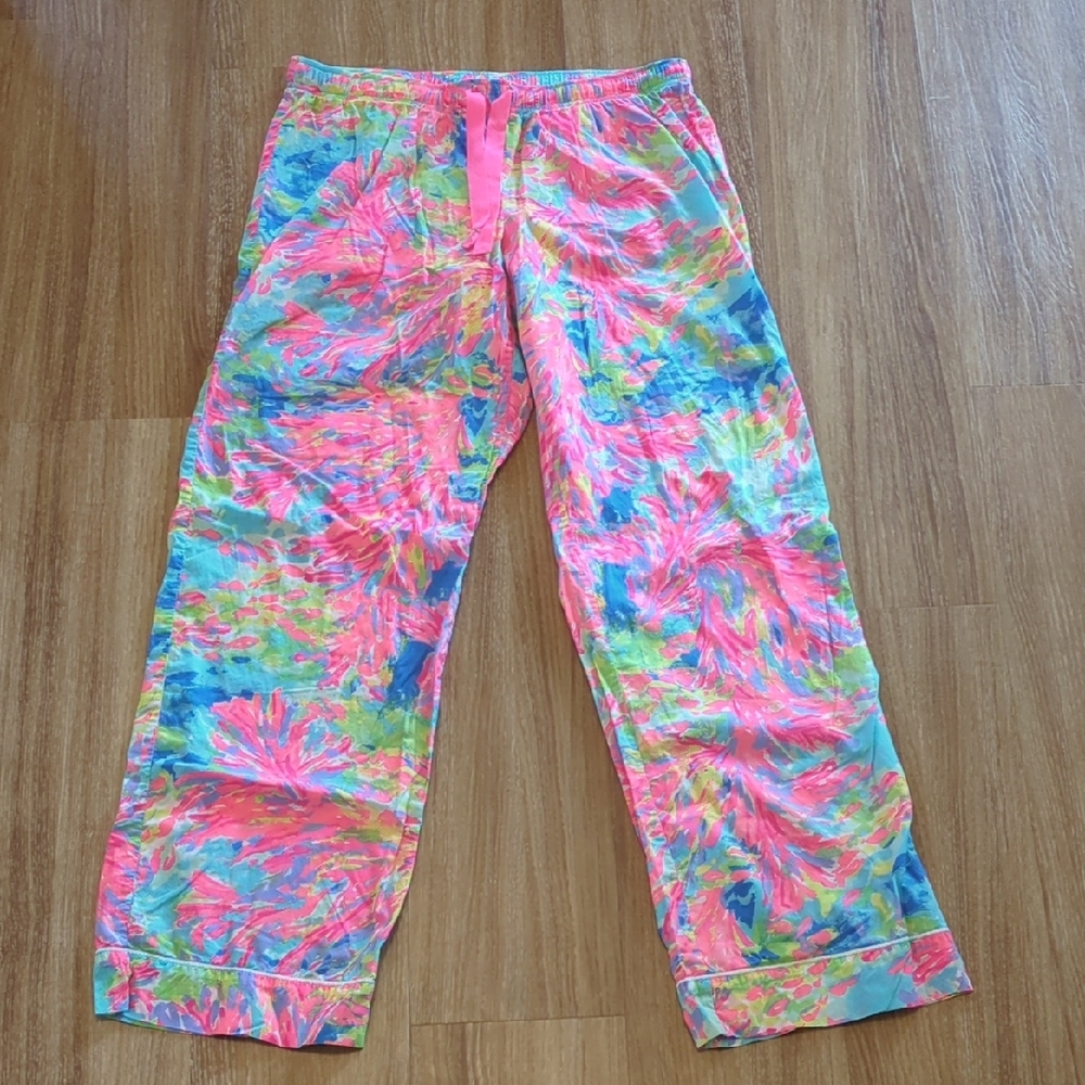 Pajama Pants in Palm Beach Coral